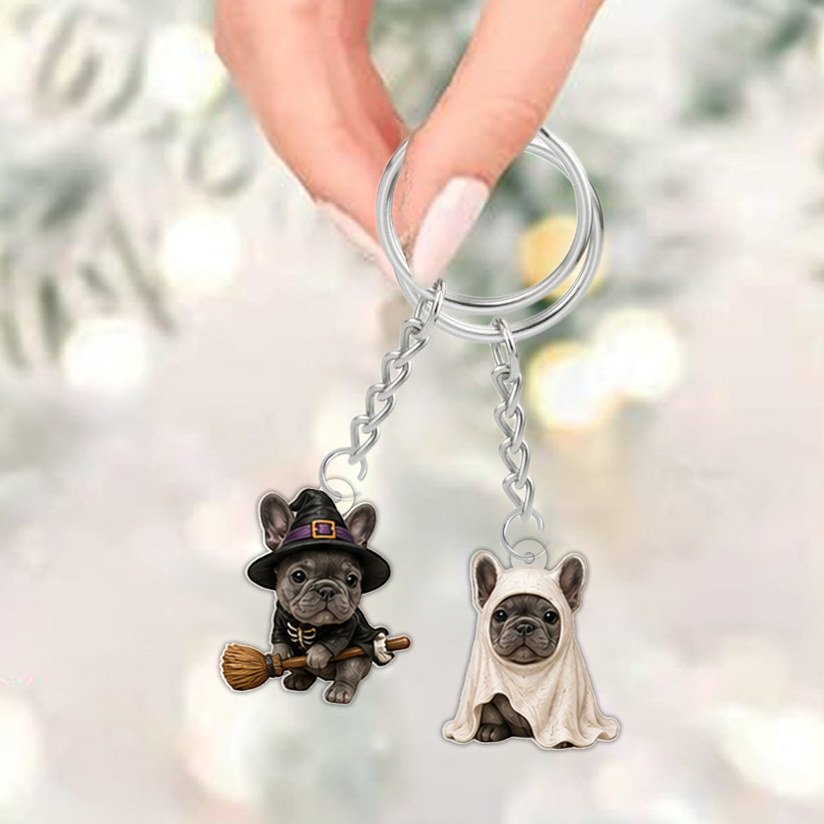 24 Tage gruseliger Spaß - Personalisierter Hundeadventskalender mit Ornamenten