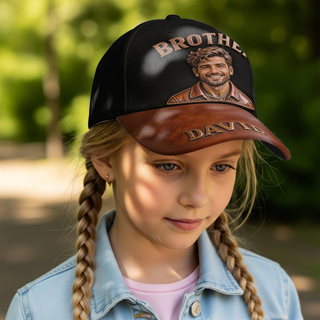 Personalisierte Geschwister Classic Cap - Glückwunsch, dass du mein Bruder bist