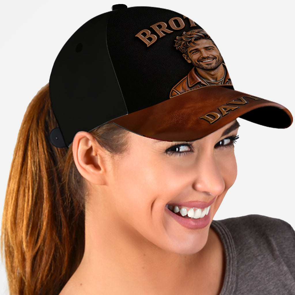 Personalisierte Geschwister Classic Cap - Glückwunsch, dass du mein Bruder bist