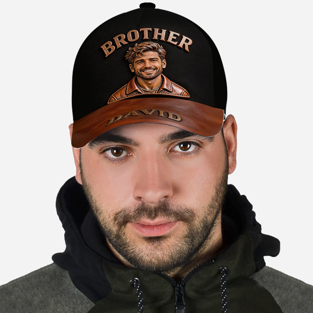 Personalisierte Geschwister Classic Cap - Glückwunsch, dass du mein Bruder bist