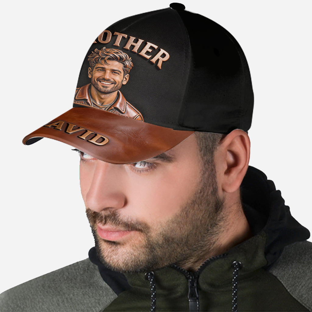 Personalisierte Geschwister Classic Cap - Glückwunsch, dass du mein Bruder bist