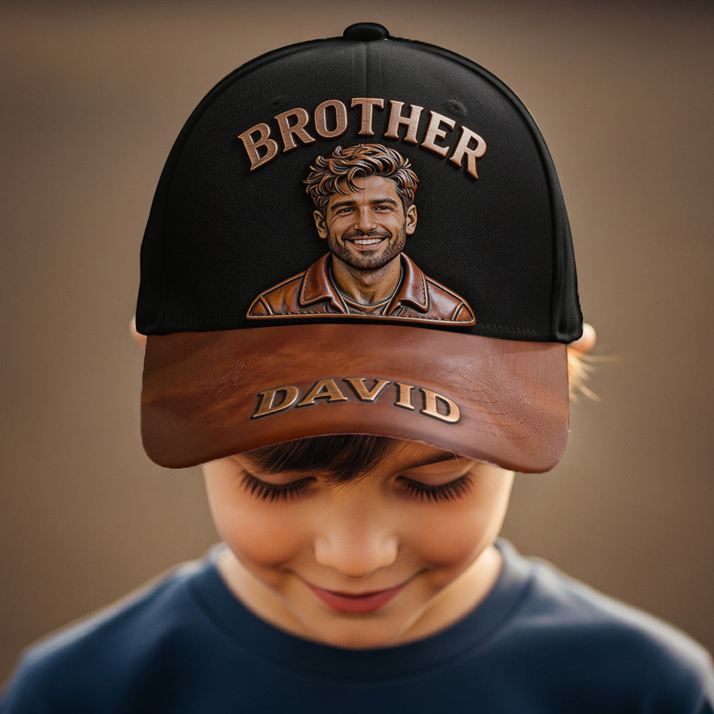Personalisierte Geschwister Classic Cap - Glückwunsch, dass du mein Bruder bist
