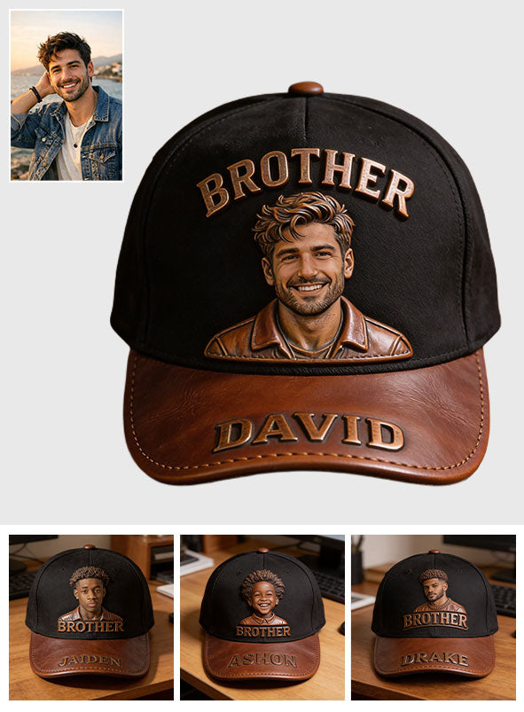 Personalisierte Geschwister Classic Cap - Glückwunsch, dass du mein Bruder bist