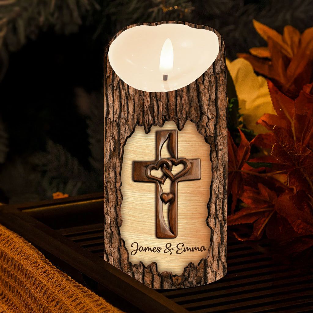 You & Me We Got This - Personalized Couple Flameless Candle