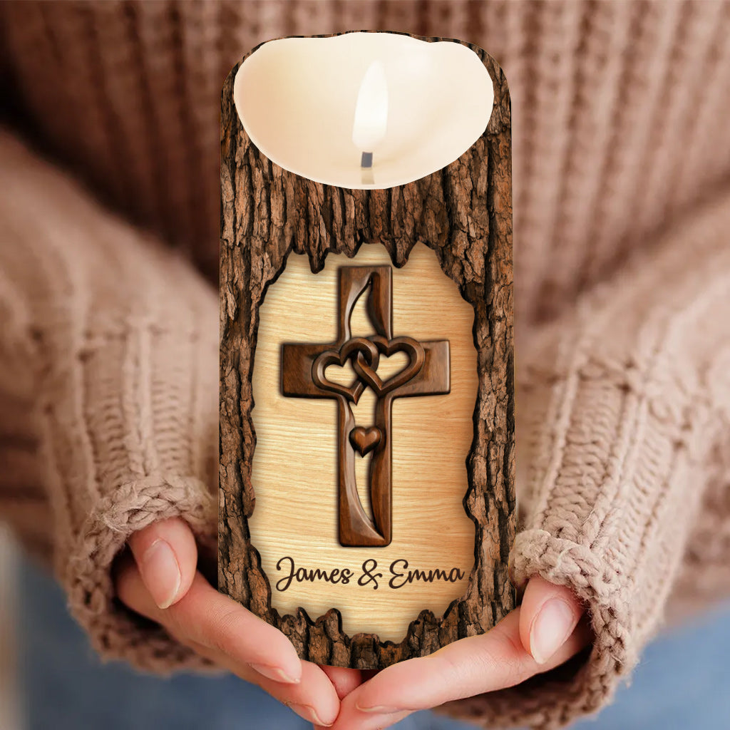 You & Me We Got This - Personalized Couple Flameless Candle