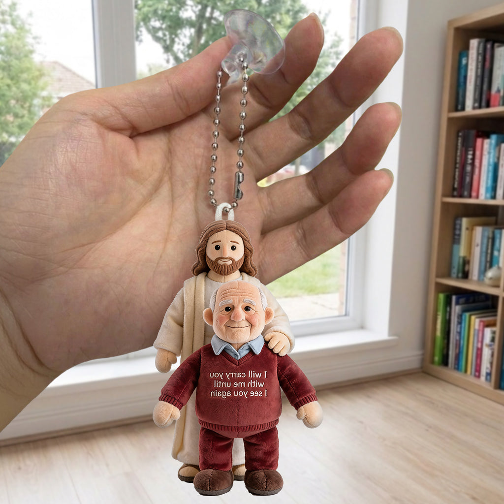 Individuelles Foto - Personalisierter Erinnerungs-Plüsch-Schlüsselanhänger