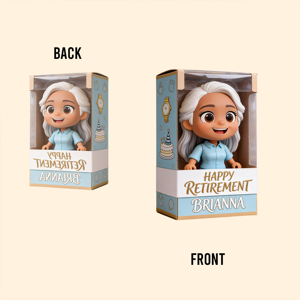 Bonne retraite ! Plaque acrylique personnalisée pour retraités.