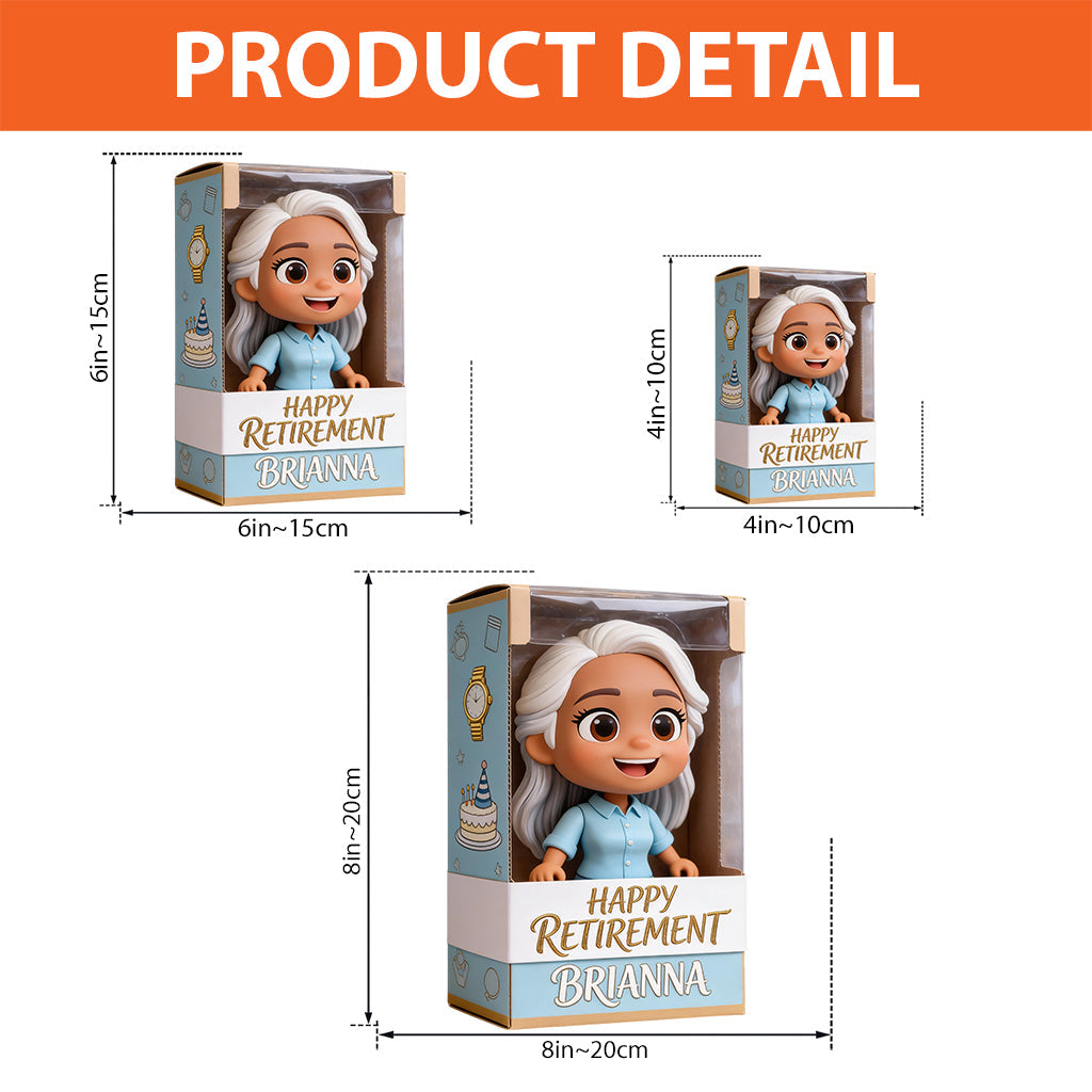 Bonne retraite ! Plaque acrylique personnalisée pour retraités.