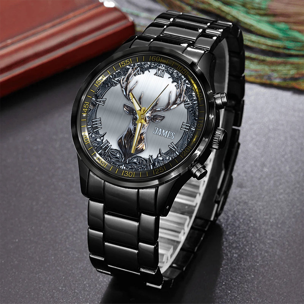 The Hunter's Pour - Personalized Hunting Hand Watch