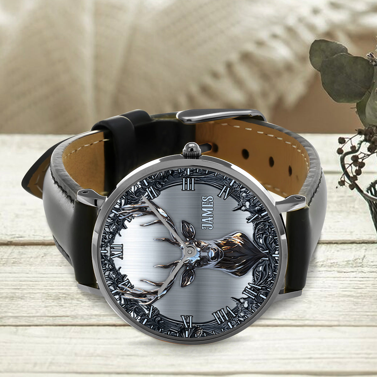 The Hunter's Pour - Personalized Hunting Hand Watch