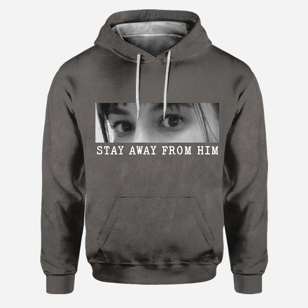 Protective Boyfriend Girlfriend Eyes - Personalized Couple Hoodie and Leggings
