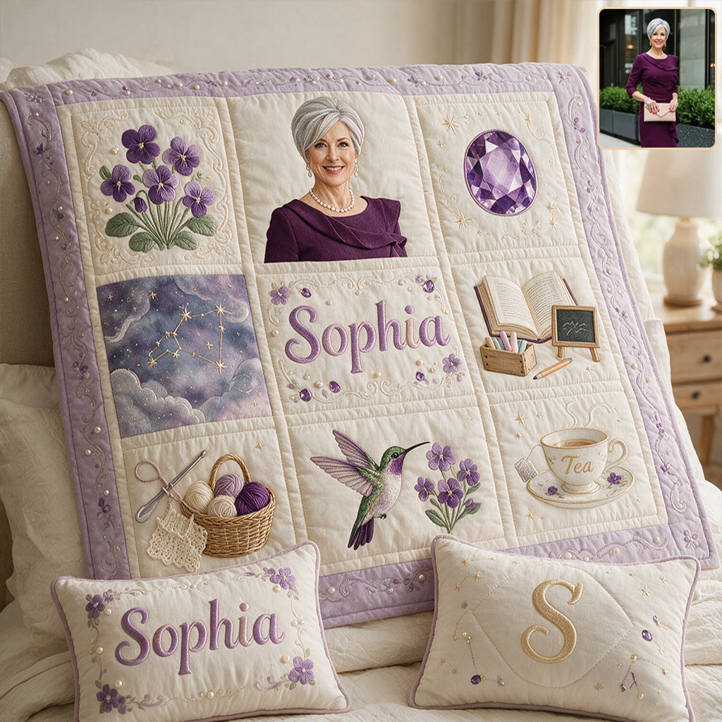 All The Things About Me - Personalized Self Love Quilt Set