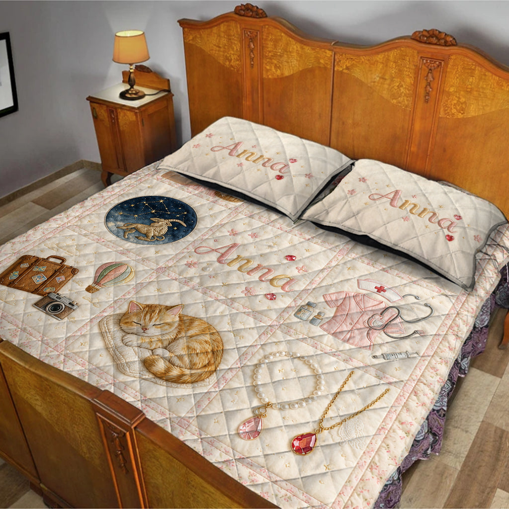 All The Things About Me - Personalized Self Love Quilt Set