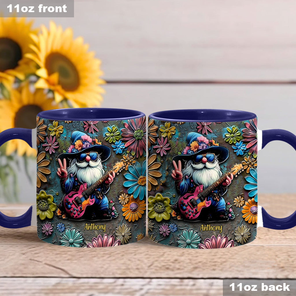 Hippie Gnome - Personalized Hippie Accent Mug
