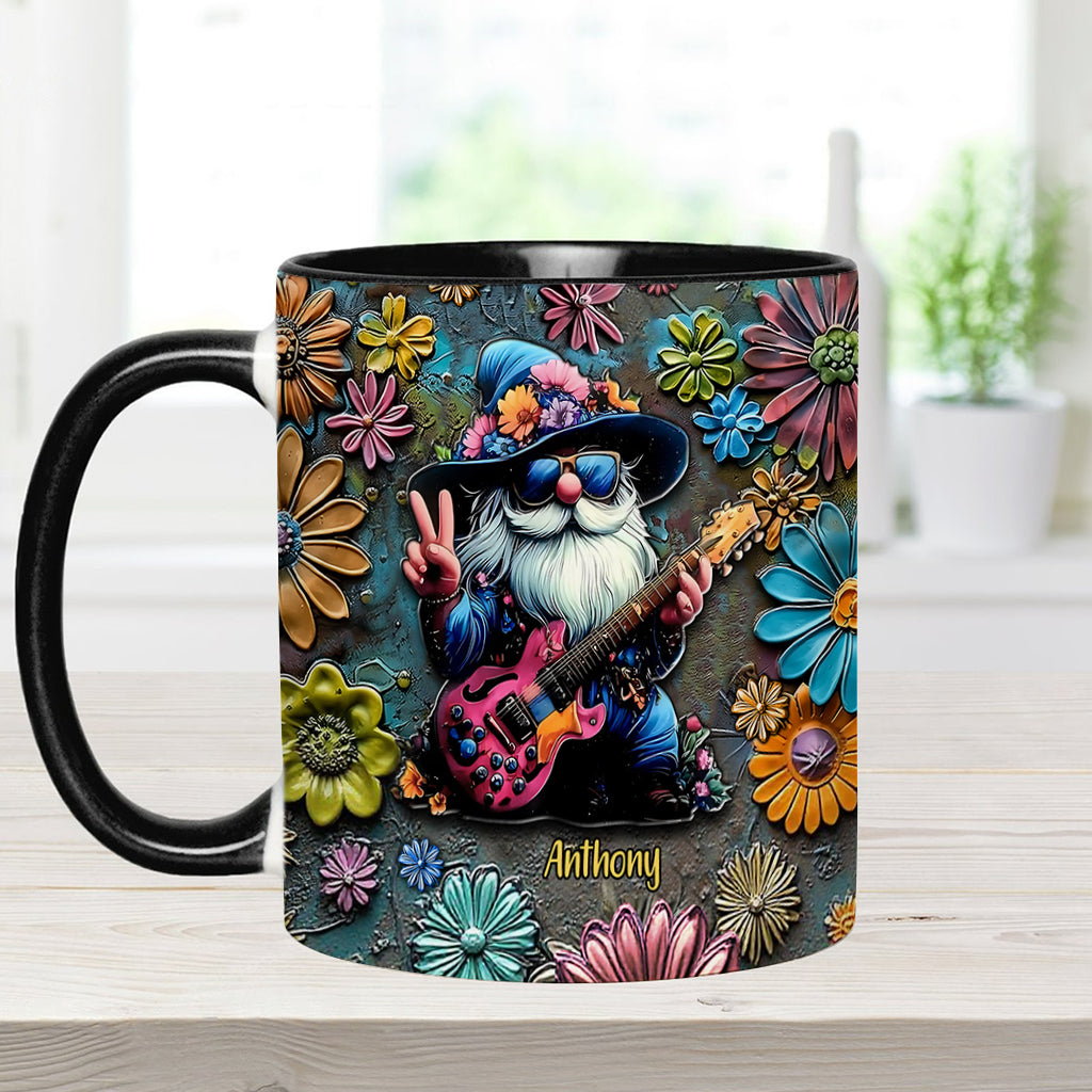 Hippie Gnome - Personalized Hippie Accent Mug