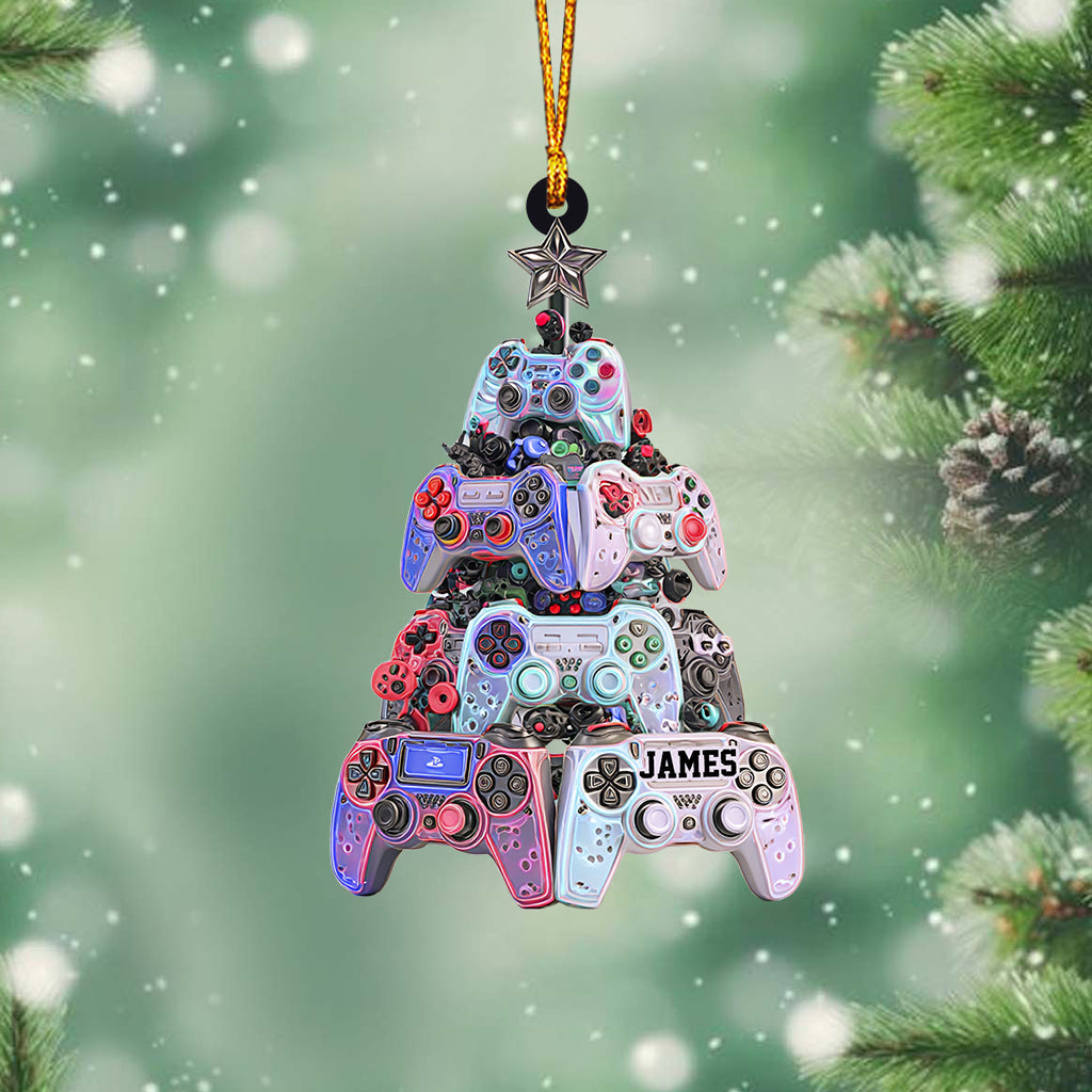 Awesome Video Game Player - Personalized Video Game Ornament