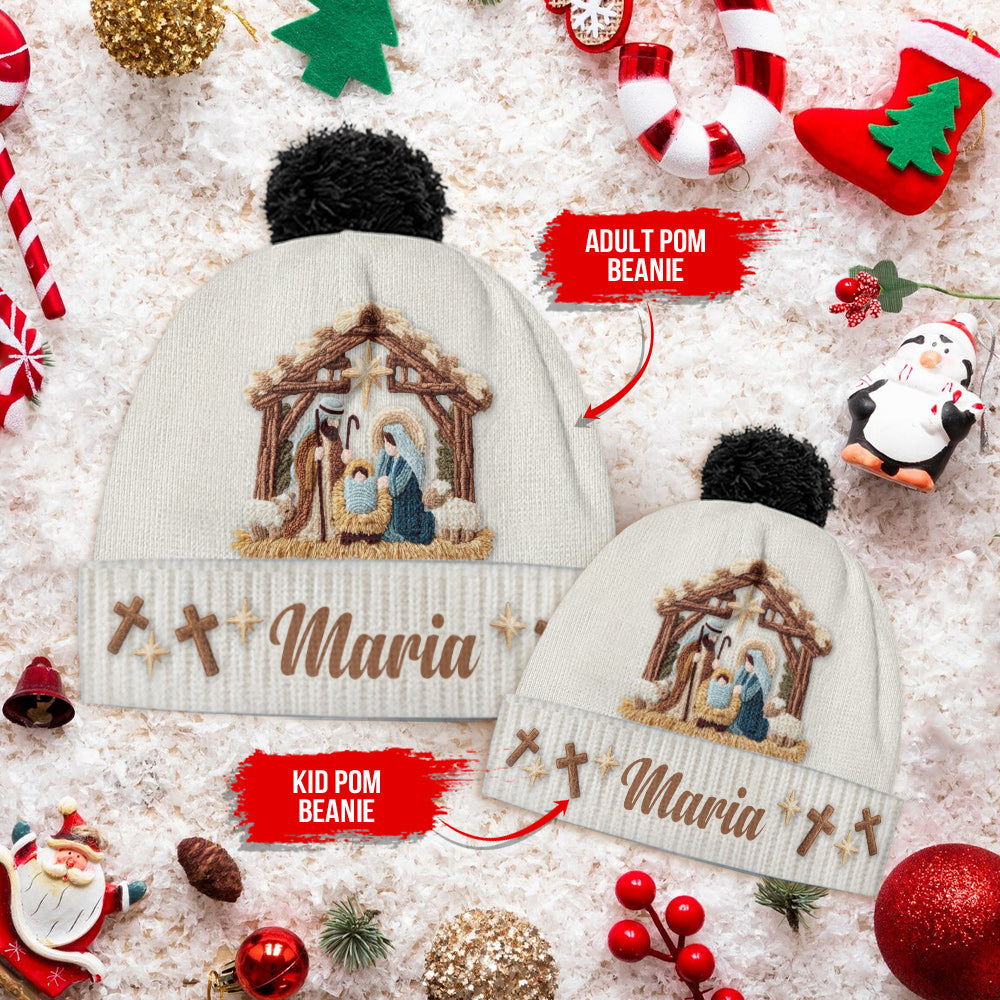 Believe - Personalized Christian Beanie Hat