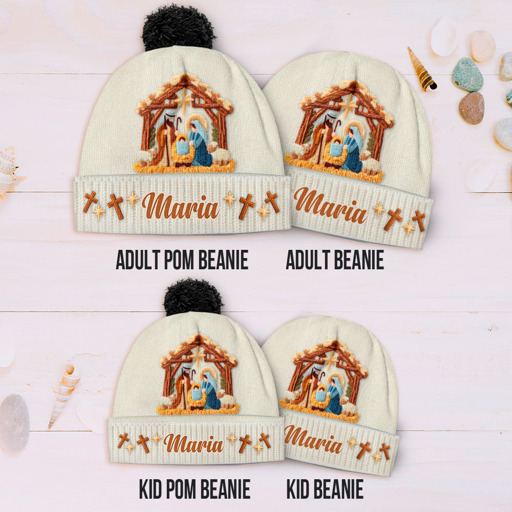 Believe - Personalized Christian Beanie Hat