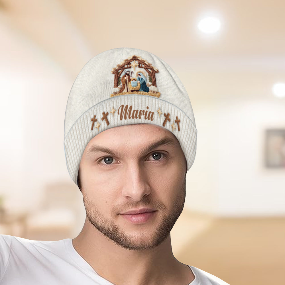 Believe - Personalized Christian Beanie Hat