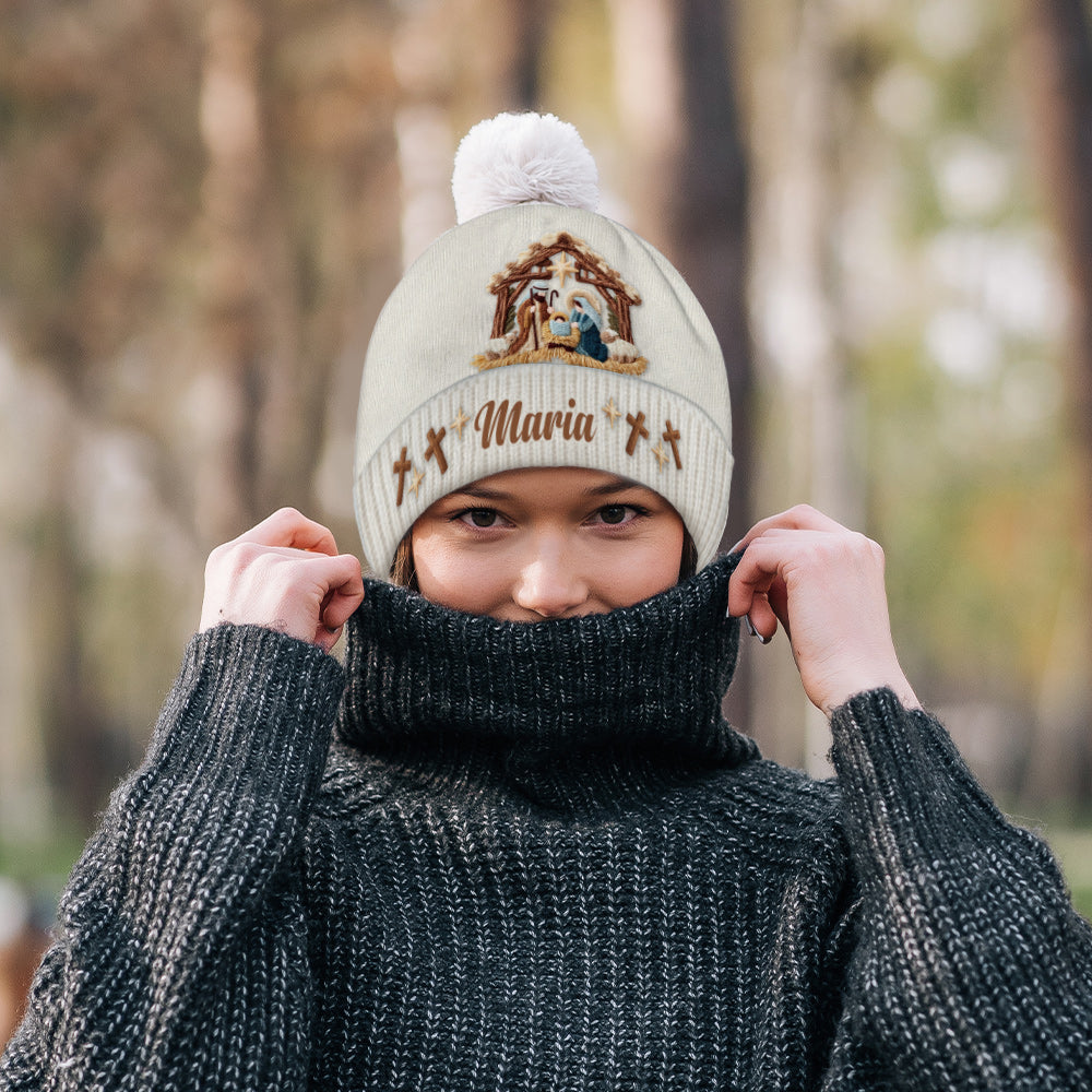 Believe - Personalized Christian Beanie Hat