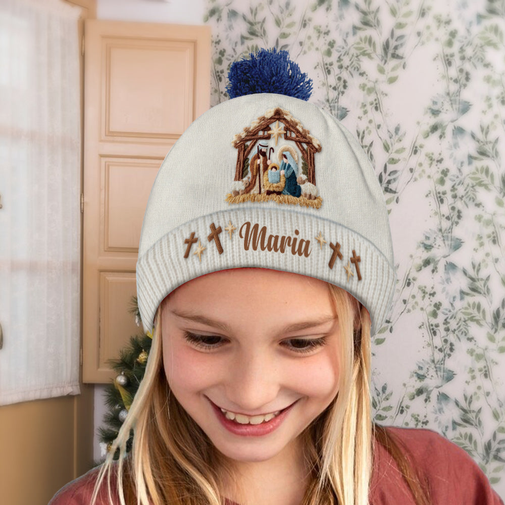 Believe - Personalized Christian Beanie Hat