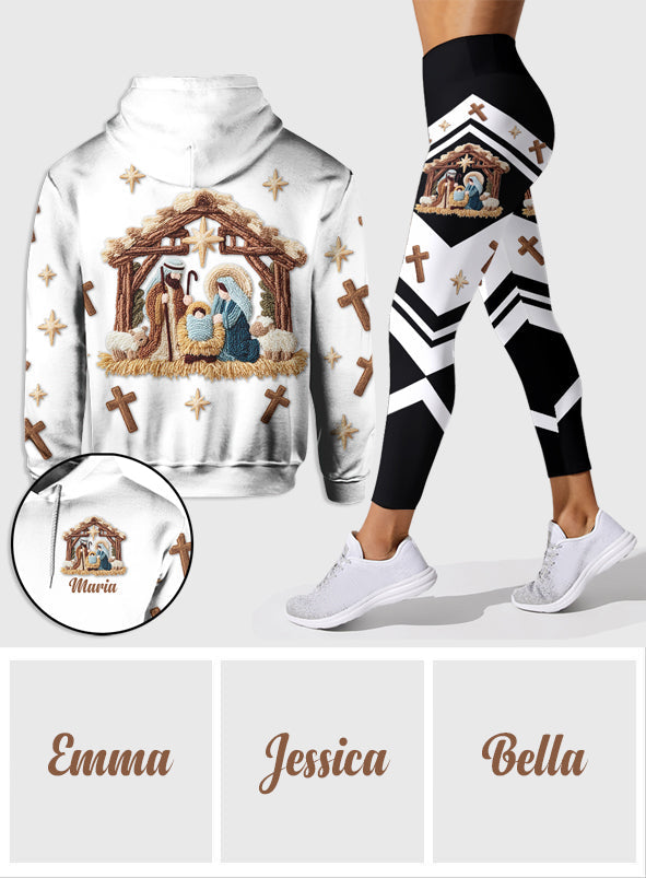 Believe - Personalized Christian Hoodie and Leggings
