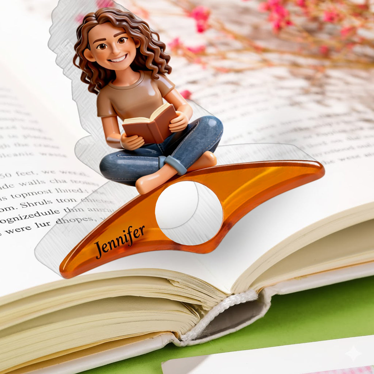 Love Books - Personalized Book Page Holder