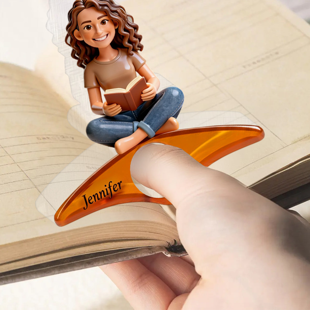 Love Books - Personalized Book Page Holder