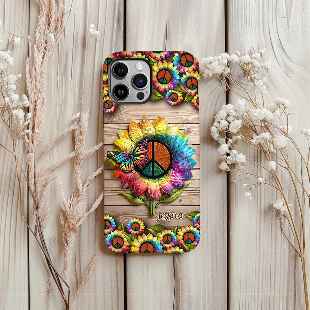 Hippie Soul - Personalized Hippie Full Print Phone Case