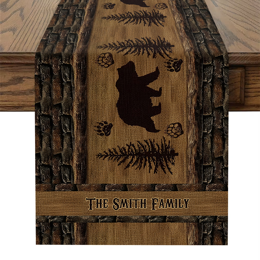 Love Hunting - Personalized Hunting Table Runner