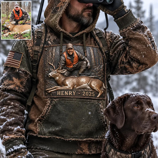 Born To Hunt - Personalized Hunting All Over Shirt