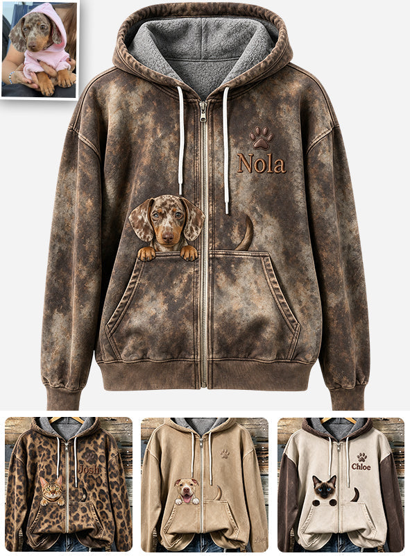 J'adore mon chien - T-shirt personnalisé tout en imprimé