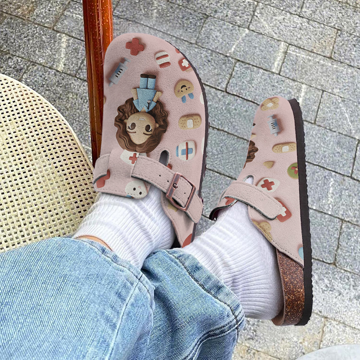 Proud To Be A Nurse - Personalized Nurse Clogs With Arch Support