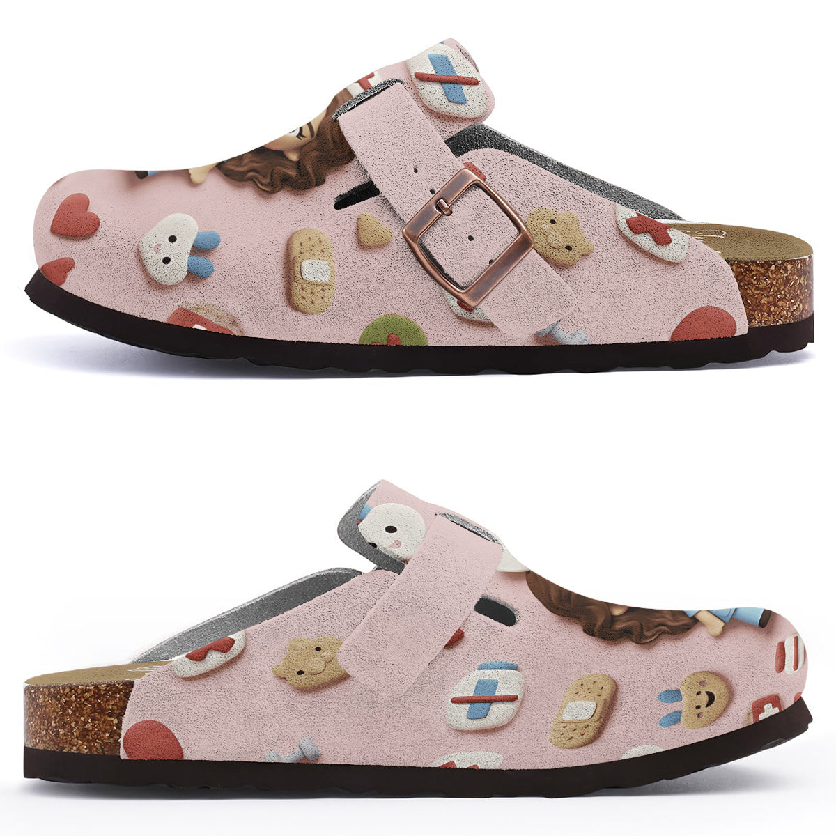 Proud To Be A Nurse - Personalized Nurse Clogs With Arch Support