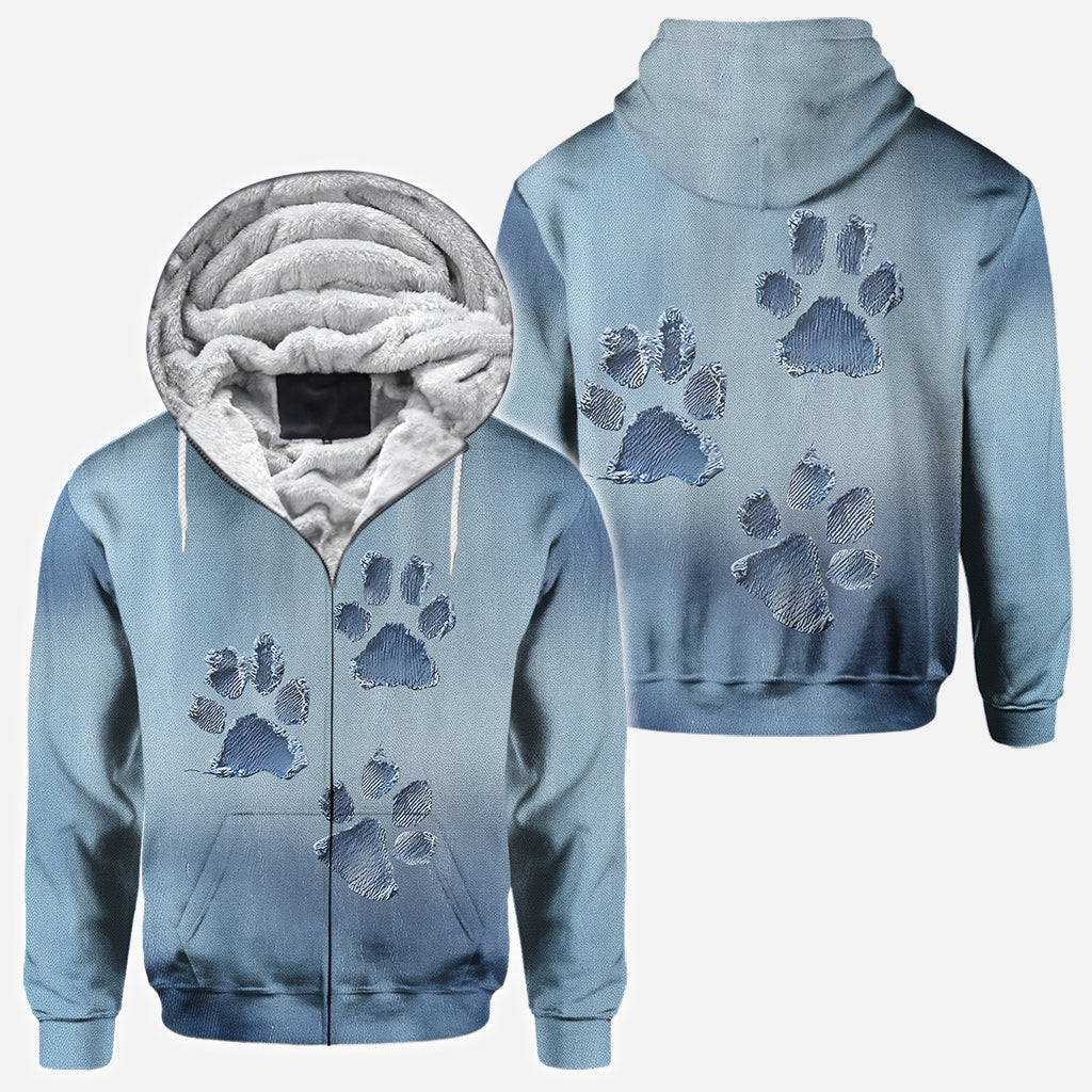 T-shirt « J’adore les chiens » avec motif chien.