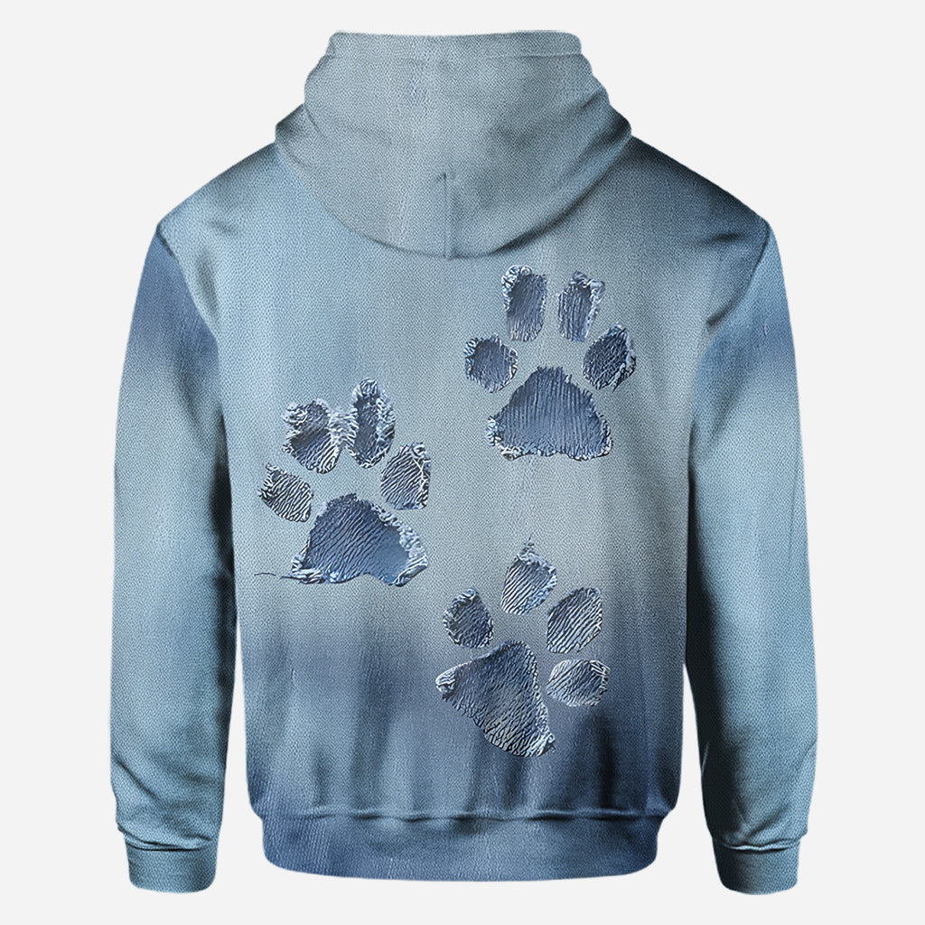 T-shirt « J’adore les chiens » avec motif chien.