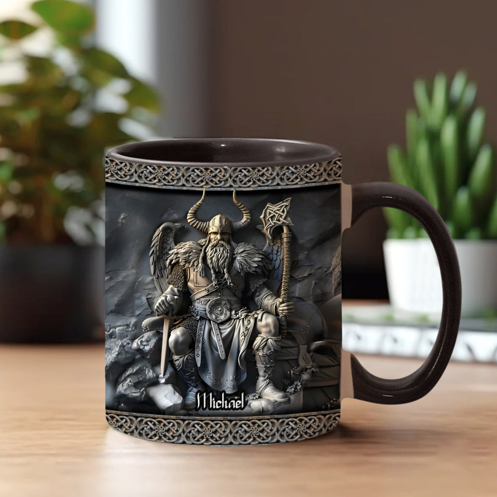 Wikinger - Personalisierte Tasse mit Wikinger-Motiv