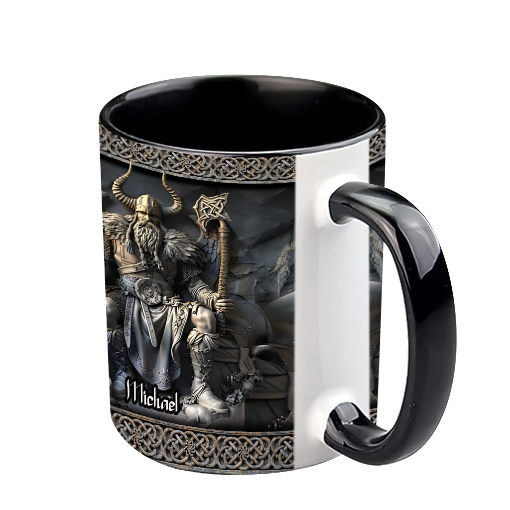 Wikinger - Personalisierte Tasse mit Wikinger-Motiv