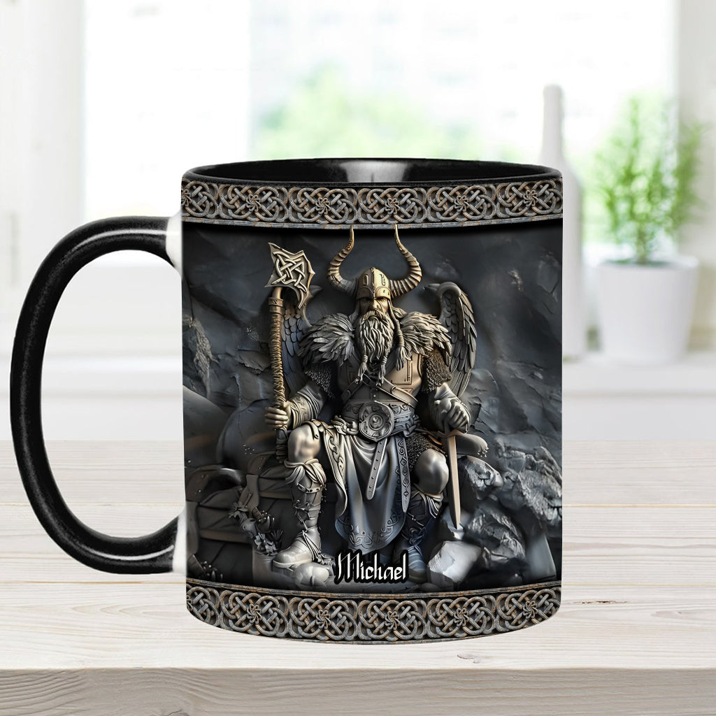 Wikinger - Personalisierte Tasse mit Wikinger-Motiv