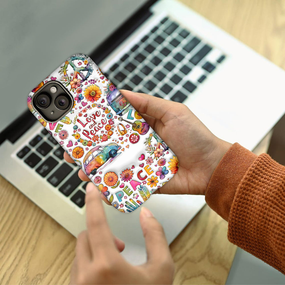 Hippie Soul - Personalized Hippie Full Print Phone Case