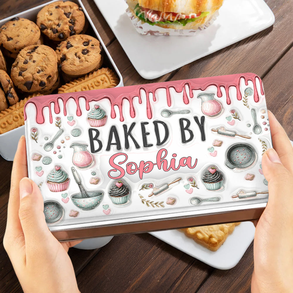 My Baking Tin - Personalized Baking Biscuit Tin