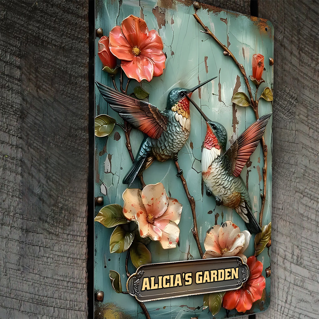 Your Garden - Personalized Gardening Cut Metal Sign