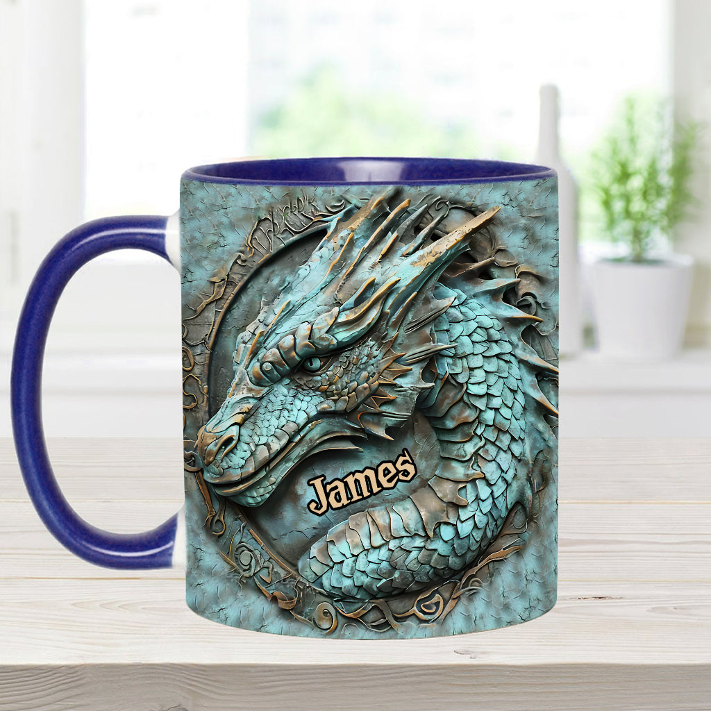 Mon animal totem - Mug personnalisé avec motif dragon