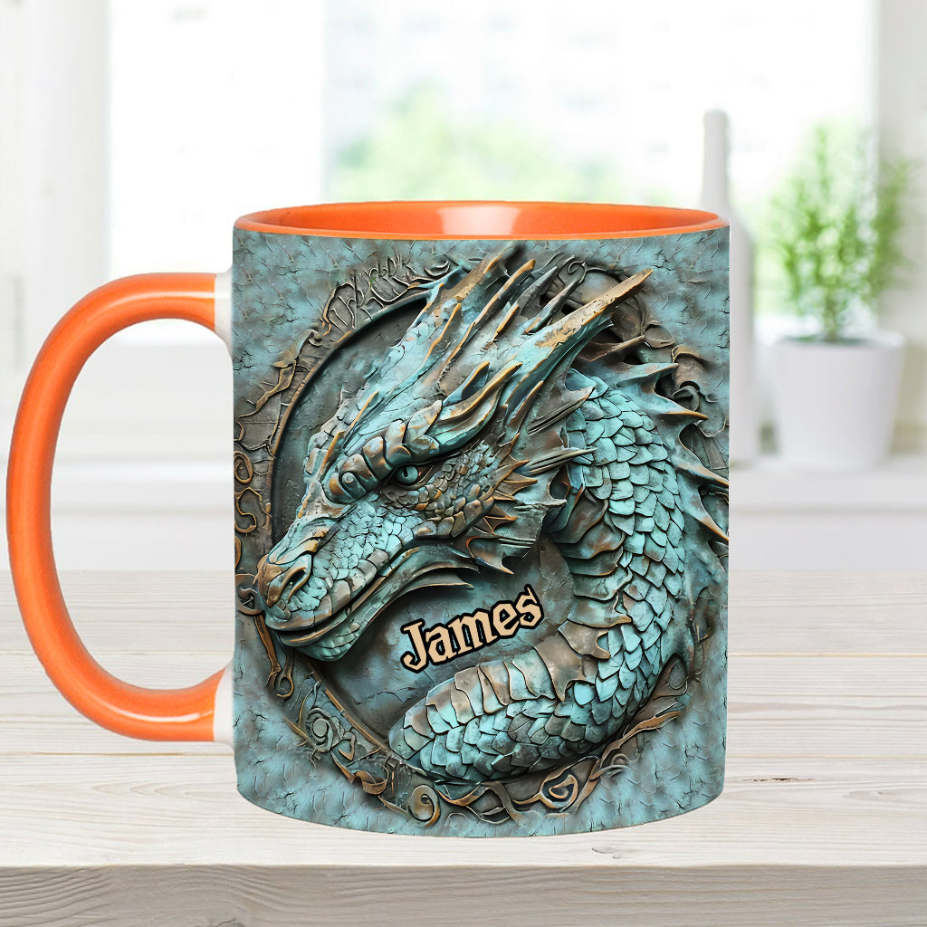 Mon animal totem - Mug personnalisé avec motif dragon