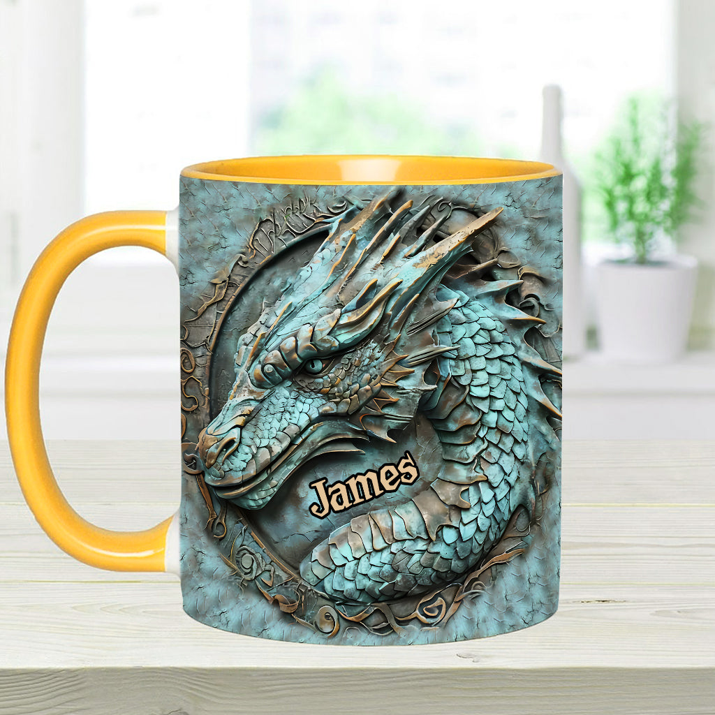 Mon animal totem - Mug personnalisé avec motif dragon