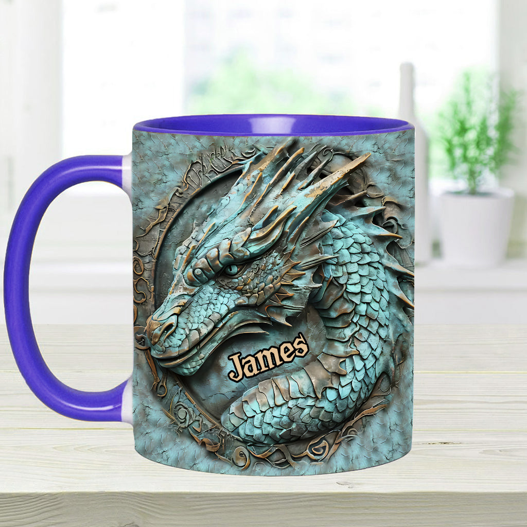 Mon animal totem - Mug personnalisé avec motif dragon