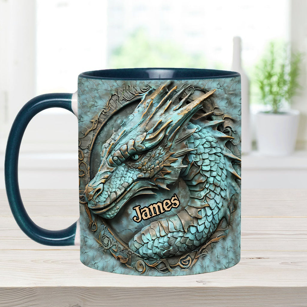 Mon animal totem - Mug personnalisé avec motif dragon