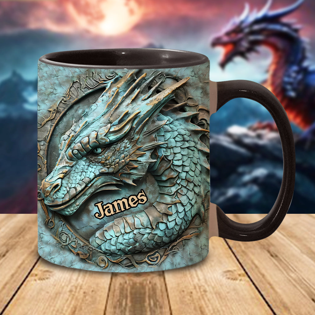 Mon animal totem - Mug personnalisé avec motif dragon