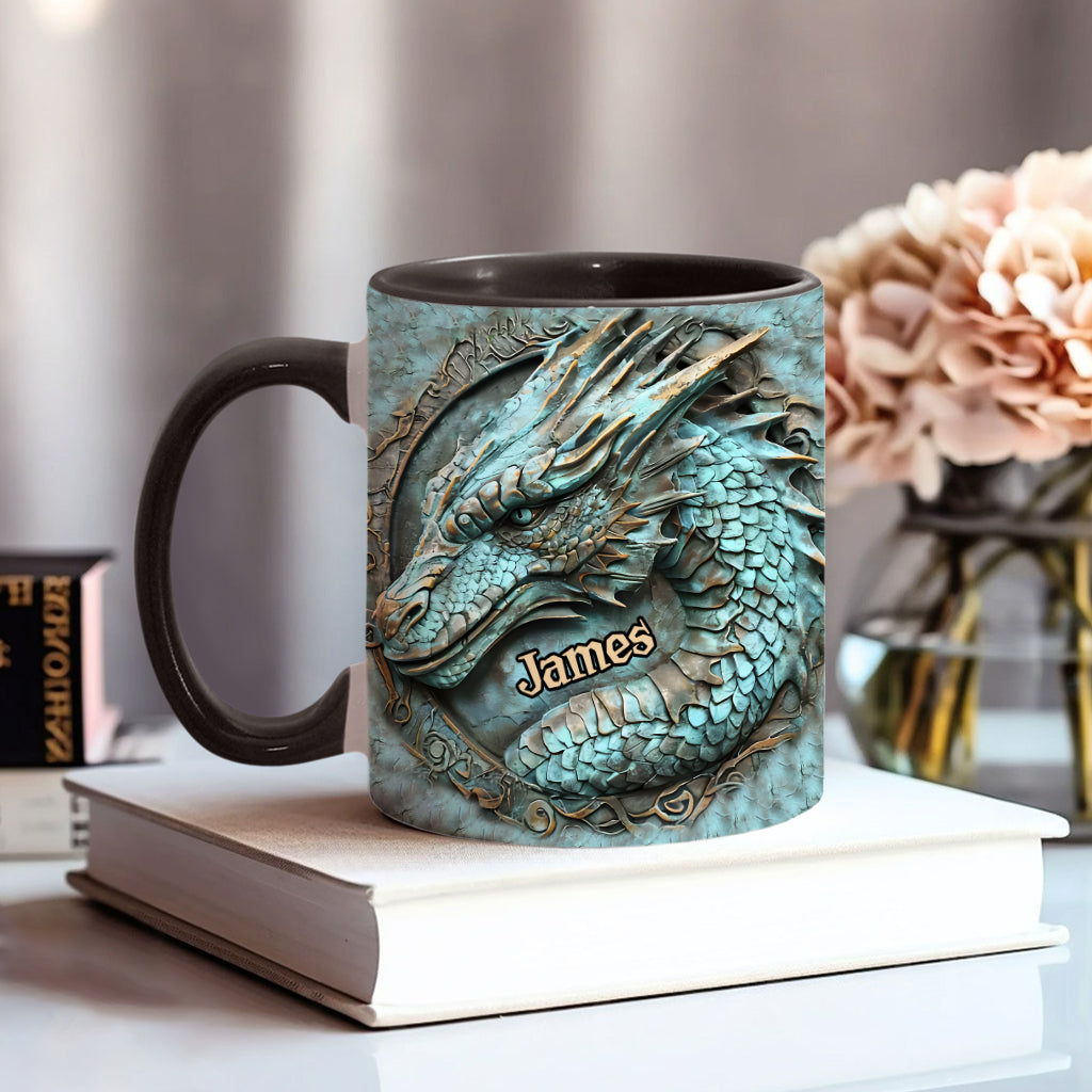 Mon animal totem - Mug personnalisé avec motif dragon