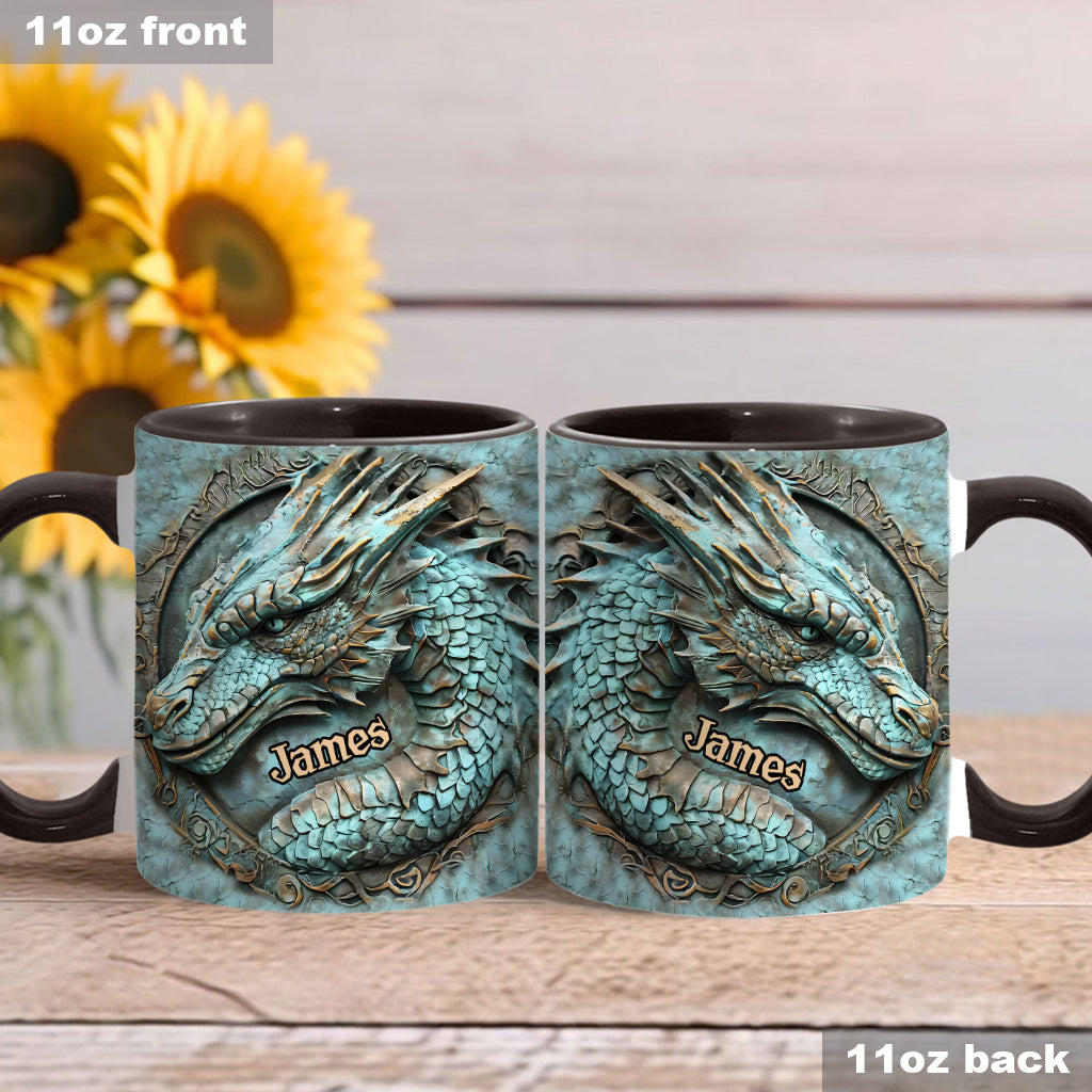 Mon animal totem - Mug personnalisé avec motif dragon